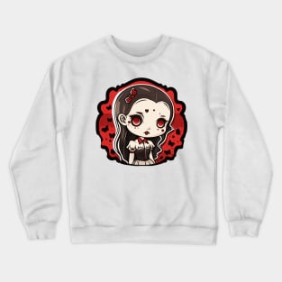 Goth Girl Crewneck Sweatshirt